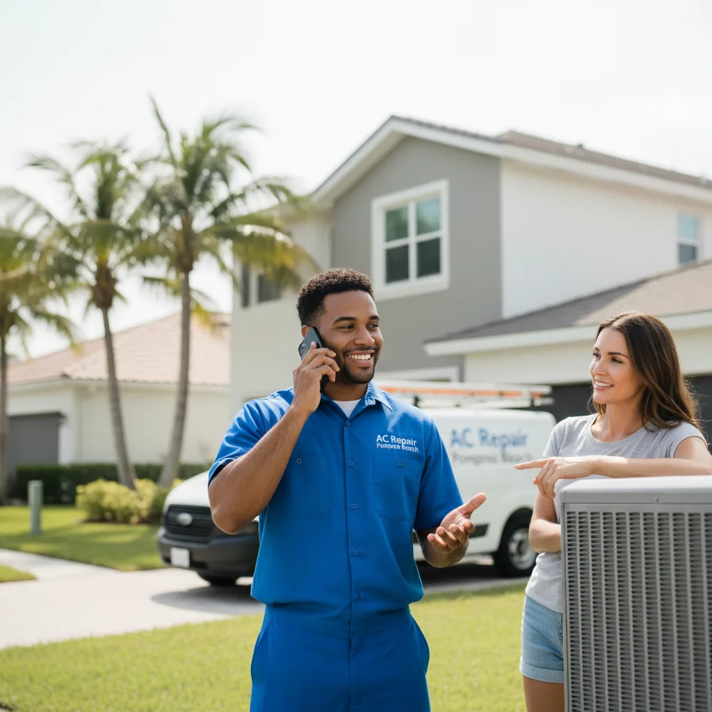 AC Repair Pompano Beach customer support in East Islip